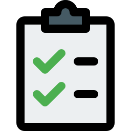 Shopping list icon