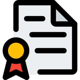 Certificate icon