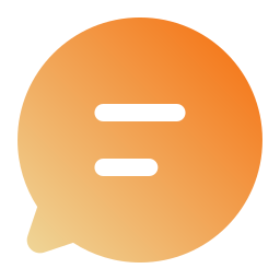 Chat bubble icon