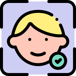 Face detection icon