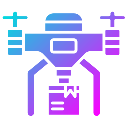 drone-bezorging icoon