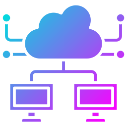 computación en la nube icono