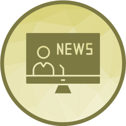 News anchor icon
