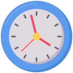 Wall clock icon