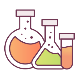 Test tubes icon