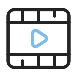 video clip icona