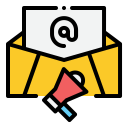 Email marketing icon