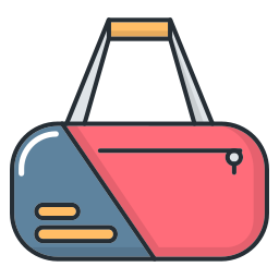Спортивная сумка иконка