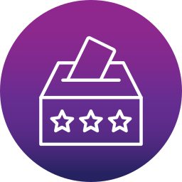 Voting booth icon