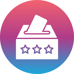 Voting booth icon