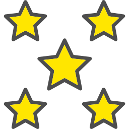 5 звезд иконка