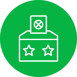 caja de votacion icono