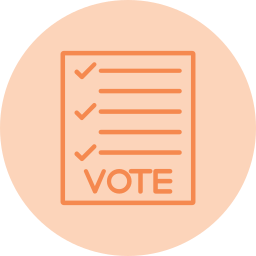 投票用紙 icon