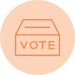 cabine de votação Ícone