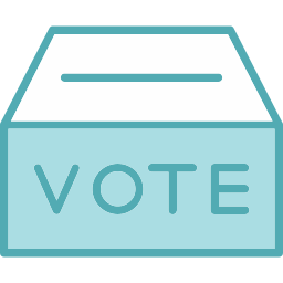 Voting booth icon