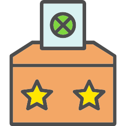 Voting box icon