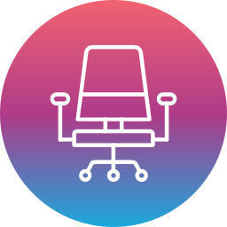 Office chair icon