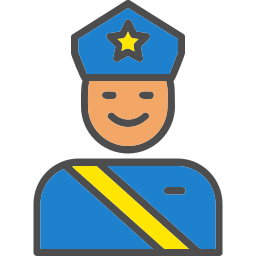 Security guard icon