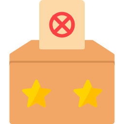 casella di voto icona