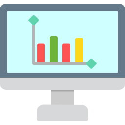 gráfico de barras icono