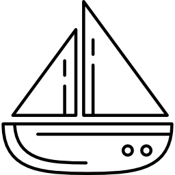 Round Sailboat icon