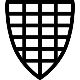 grade de escudo Ícone