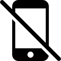 Cellphone Crossed icon