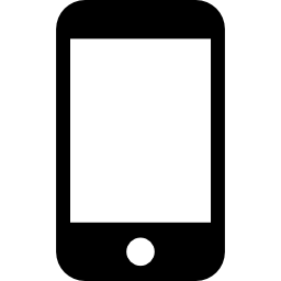 grand écran de smartphone Icône