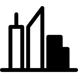 skyline der stadt icon