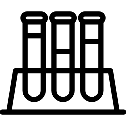 Three Test Tubes  icon