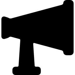 Megaphone with Long Handles icon