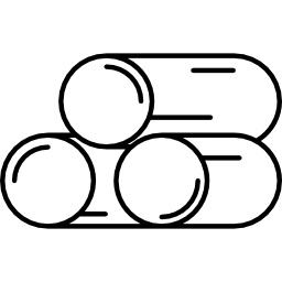 tubos de fábrica icono