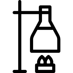 esperimento di laboratorio icona