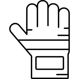 prawa rękawica ikona