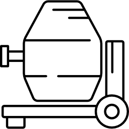 mezclador con ruedas icono