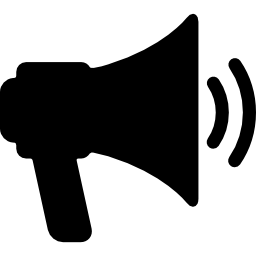 Loudspeaker with Two Sound Waves icon