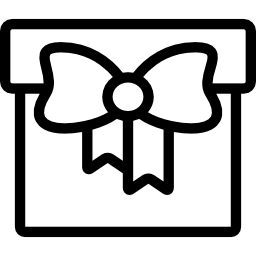 GiftBox with Big Ribbon icon