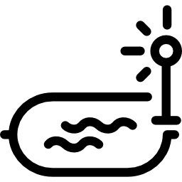 Освещение бассейна иконка