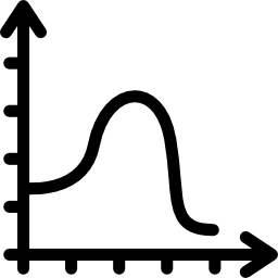 graphique statistique Icône
