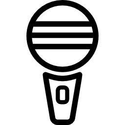 Big Microphone with Button icon