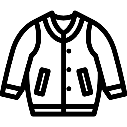 jaqueta do time do colégio Ícone