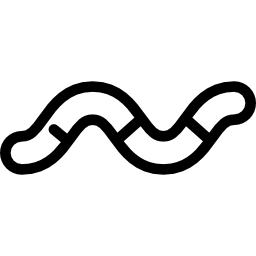 snoep worm icoon