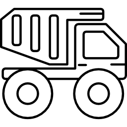 caminhão de construção Ícone