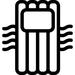 colchoneta inflable icono