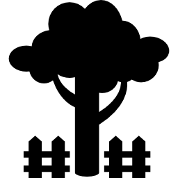 Tree and Fence icon