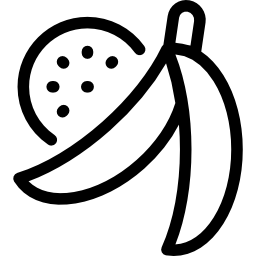 dos frutas icono