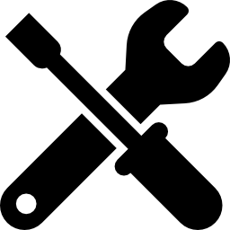 Wrench and Screwdriver Crossed icon