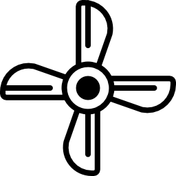 schiffsmotor propeller icon