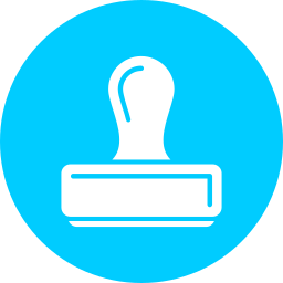 Rubber stamp icon