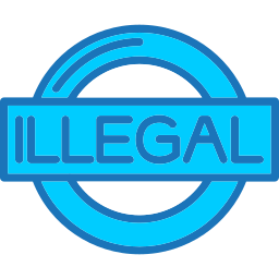 illegal icon